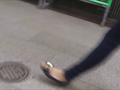Руса момиче публично изложени на Klipove na porno